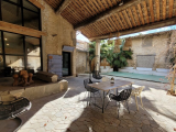 Superb Stone Property Composed Of A Gite Of 120 M2 With A Courtyard And A Beautiful Renovated Barn O