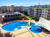 Apartment with 1 bedroom and 2 balconies in Pollo Resort, Sunny Beach