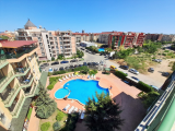 Studio with big balcony in complex Passat, Sunny Beach