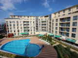 Pool view open plan 1 bed apartment in Rainbow 4, Sunny Beach