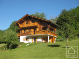 A beautiful and spacious chalet with stunning open views.