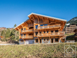 A stunning, modern and energy efficient chalet with far reaching views.