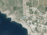 Building plot of land with sea view for sale in Binidali