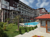 Open plan 1-bedroom apartment with Sea View in Amfora complex, St Vlas