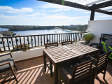 Duplex apartment with views over one of the island's most famous beaches