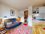 A studio apartment sleeping 4, walking distance to the resort centre and ski slopes.