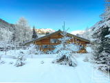 4 bedroom chalet near Chamonix, private parking, large garage, great views, 1 hour from Geneva.