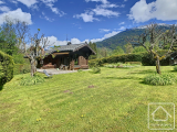 Detached chalet with mazot on stunning grounds, extension possible. 10 minutes from Chamonix, 1 hour